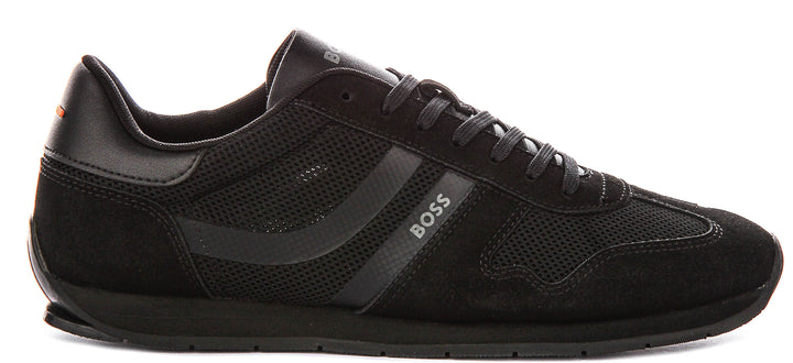 Boss Levon Runner Memi In Black For Men Sneaker
