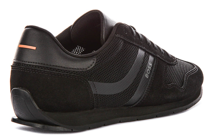 Boss Levon Runner Memi In Black For Men Sneaker