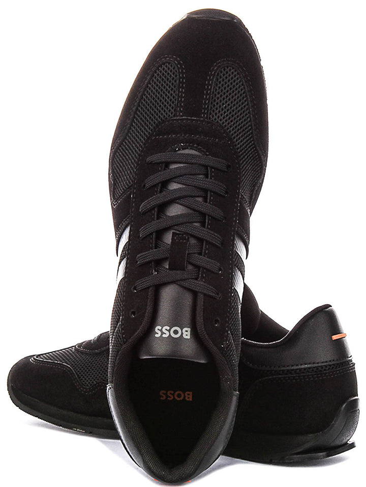 Boss Levon Runner Memi In Black For Men Sneaker