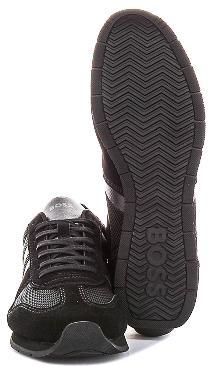 Boss Levon Runner Memi In Black For Men Sneaker