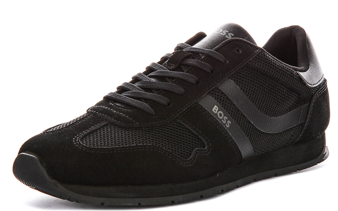 Boss Levon Runner Memi In Black For Men Sneaker