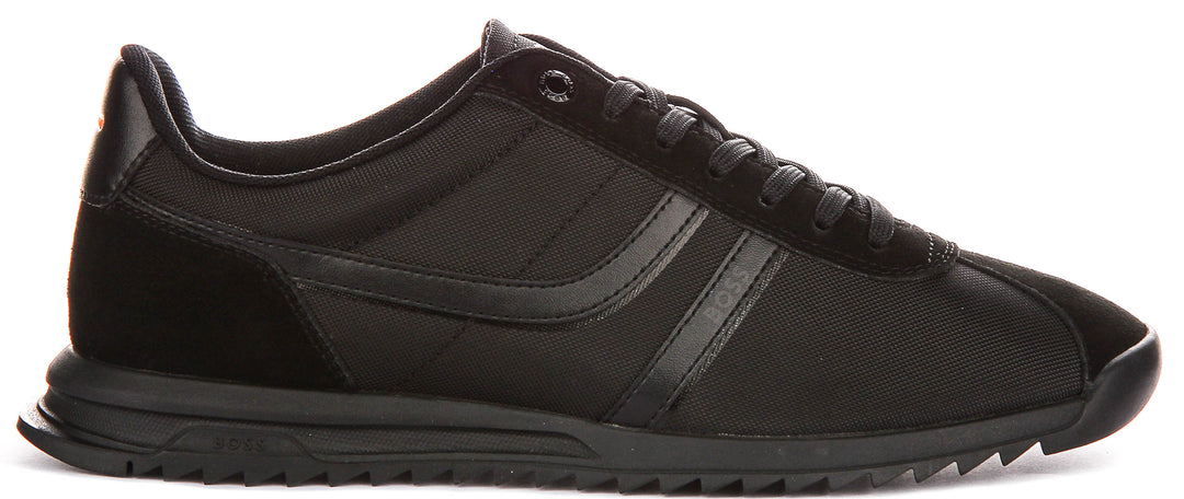 Boss Zayn Tennis In Black For Men Sneaker