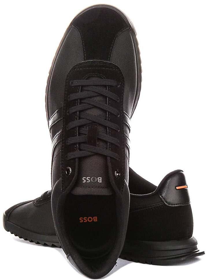 Boss Zayn Tennis In Black For Men Sneaker