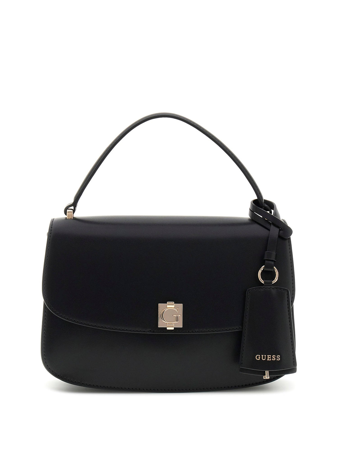 Guess Audrey Structured Hand Bag In Black For Women