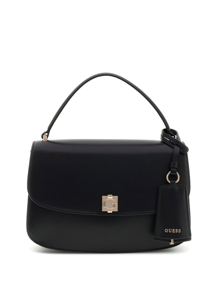 Guess Audrey Structured Hand Bag In Black For Women