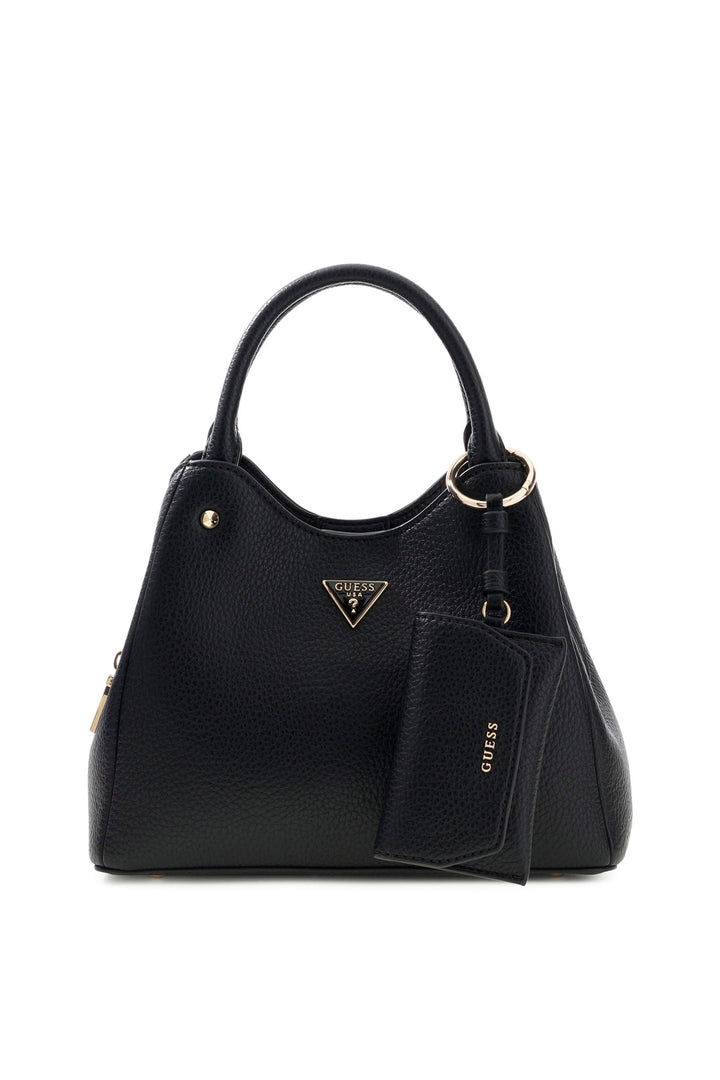 Guess Lorella Small Girlfriend Tote Bag In Black For Women