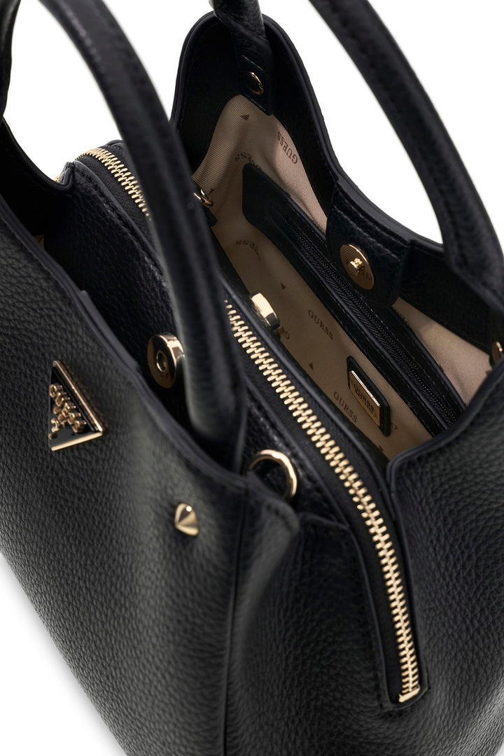 Guess Lorella Small Girlfriend Tote Bag In Black For Women