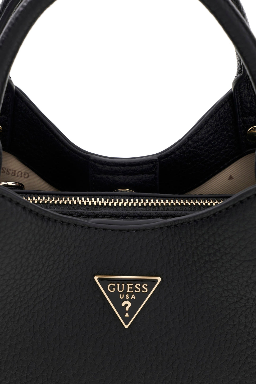 Guess Lorella Small Girlfriend Tote Bag In Black For Women