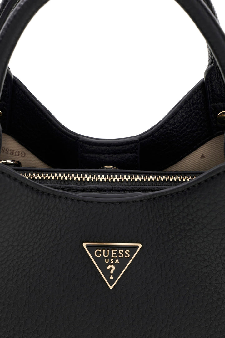 Guess Lorella Small Girlfriend Tote Bag In Black For Women