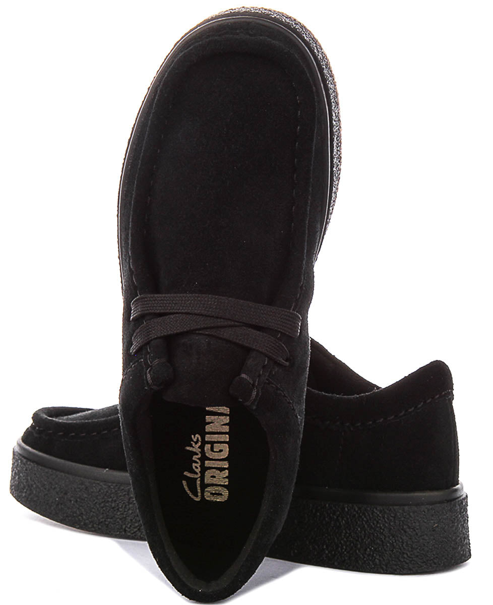 Clarks Boxbee Walla In Black For Women