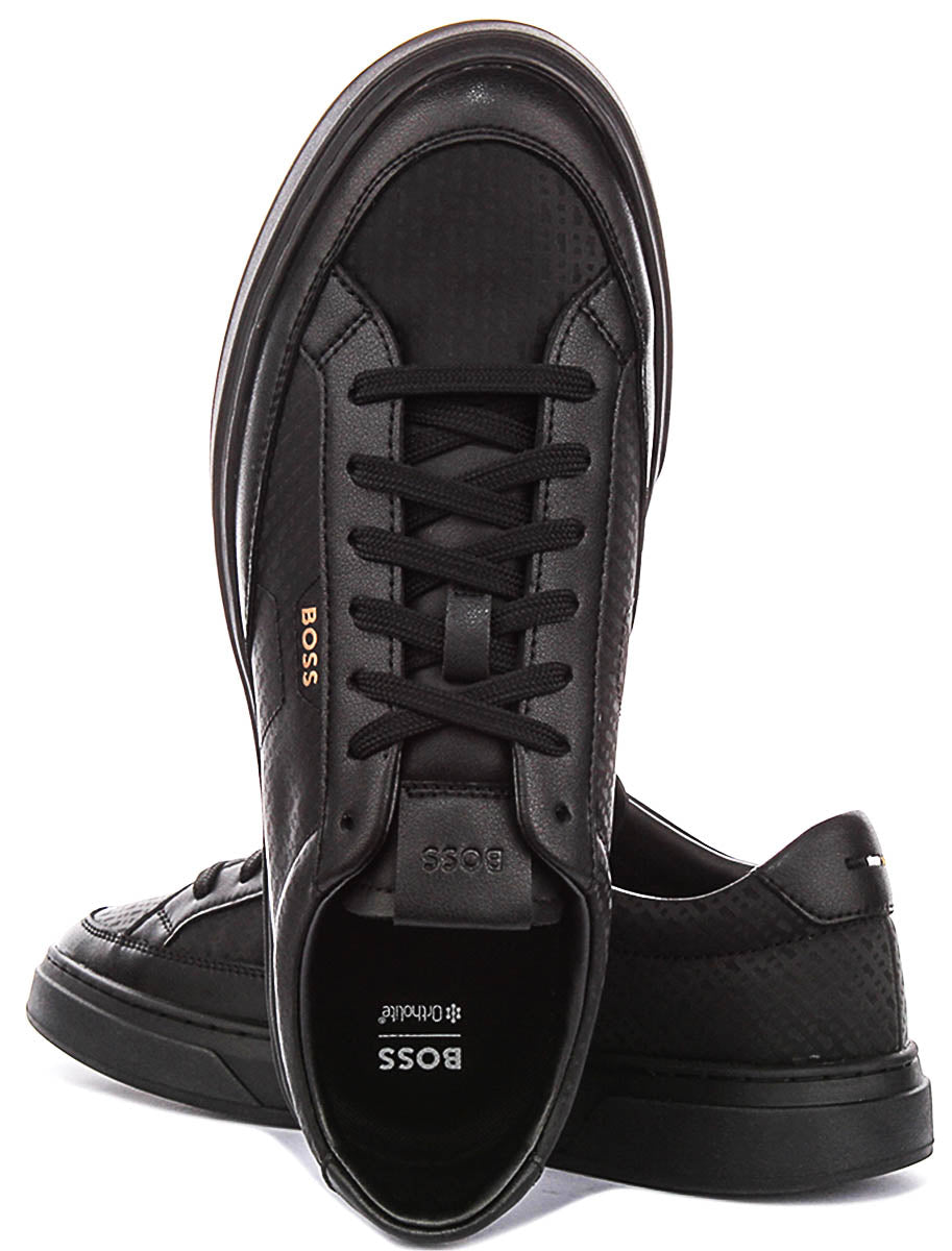 Boss Kieran Tennis In Black For Men Sneaker