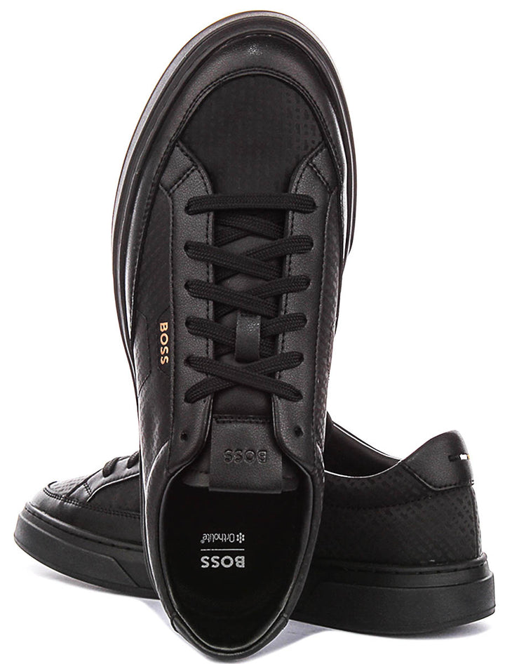 Boss Kieran Tennis In Black For Men Sneaker