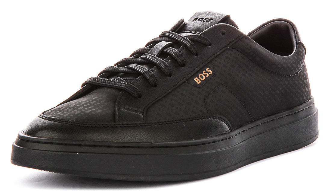 Boss Kieran Tennis In Black For Men Sneaker
