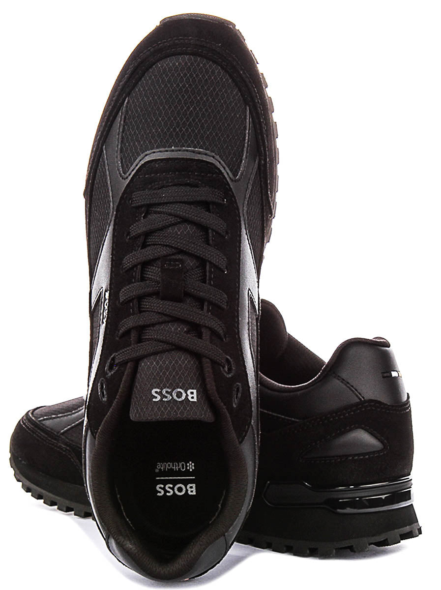 Boss Parkour Runner In Black For Men Sneaker