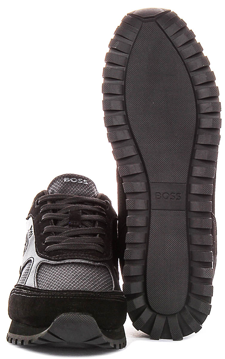 Boss Parkour Runner In Black For Men Sneaker
