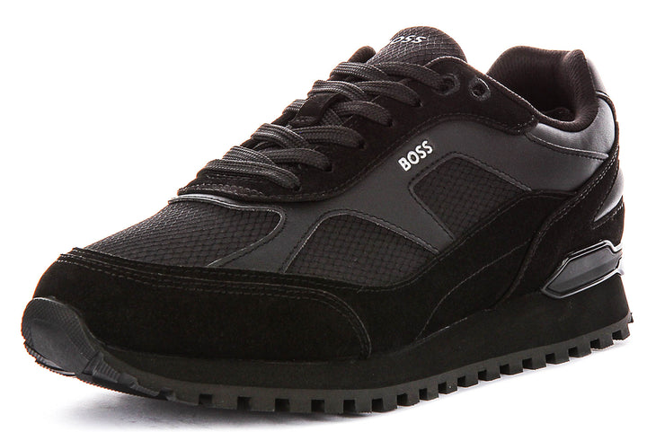 Boss Parkour Runner In Black For Men Sneaker