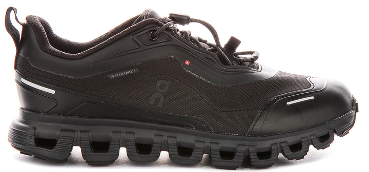On Running Cloud 6 Geo Waterproof In Black For Women