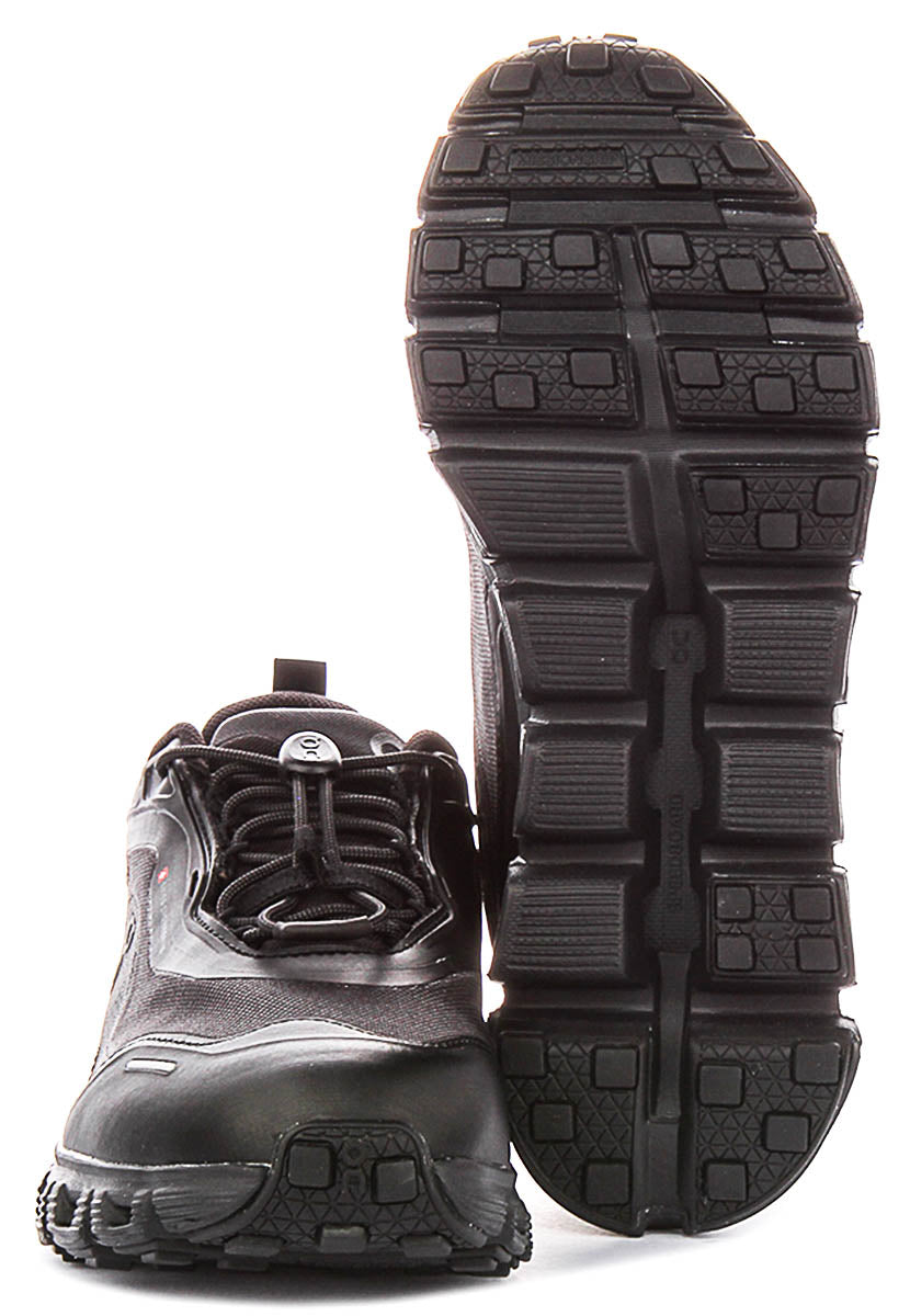 On Running Cloud 6 Geo Waterproof In Black For Women