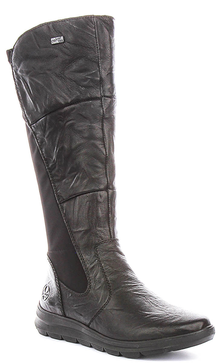 Rieker Z0067-00 In Black For Women