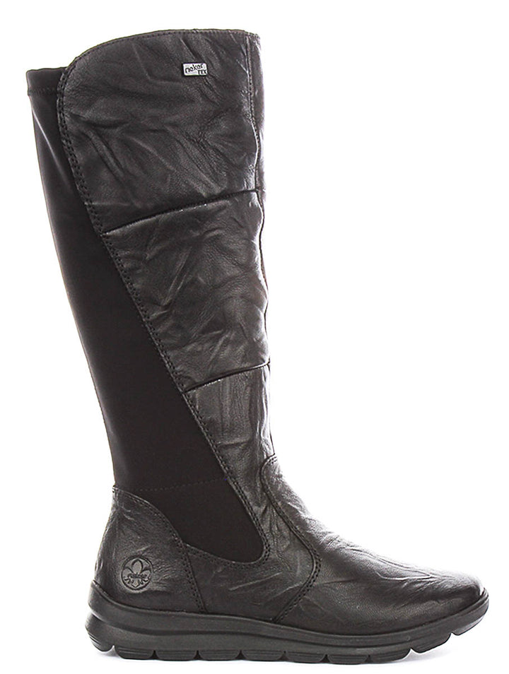 Rieker Z0067-00 In Black For Women