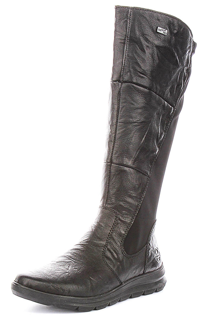 Rieker Z0067-00 In Black For Women