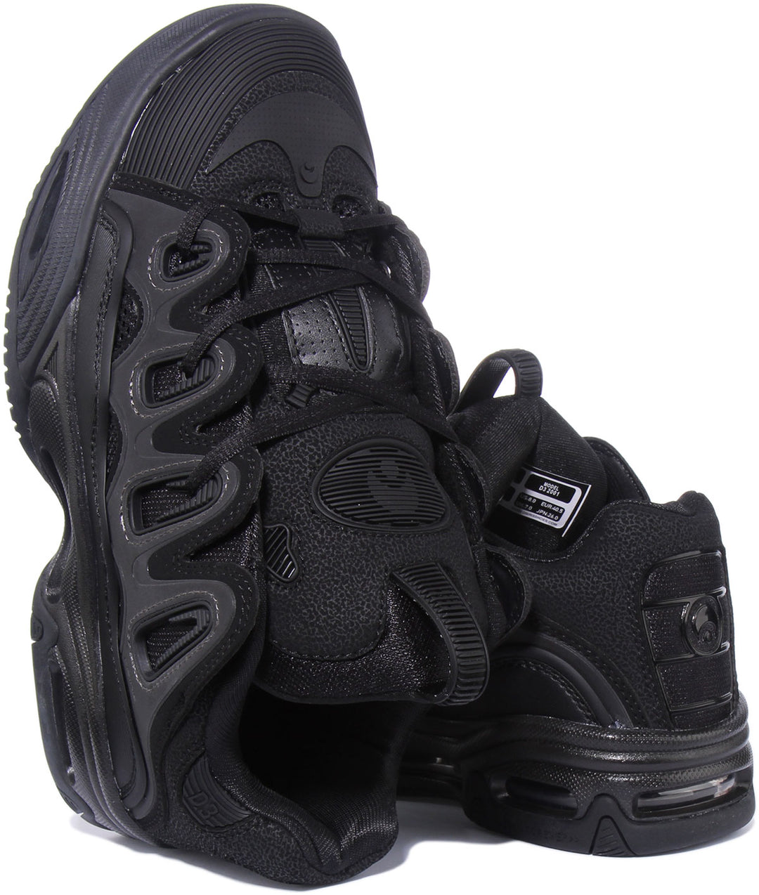 OSIRIS D3 2001 Sneaker da uomo in materiale sintetico nero