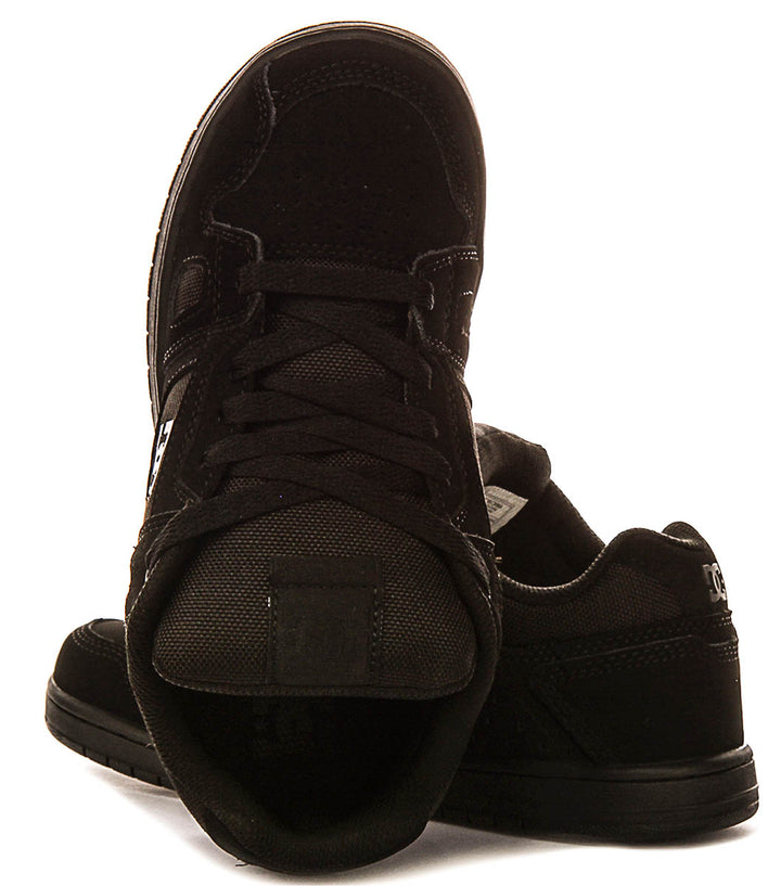 Dc Shoes Stag In Black For Youth