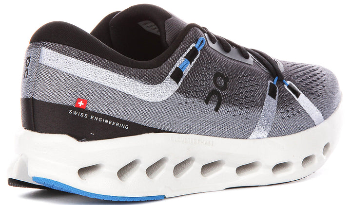On Running Cloudsurfer 2 In Black Grey For Men