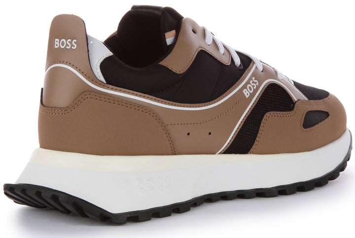 Boss Jonah Runern Mix In Black Beige