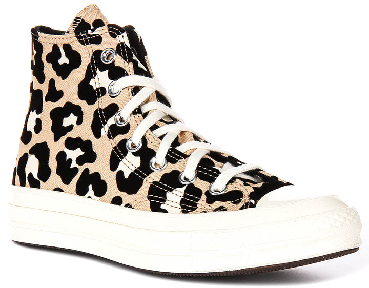 Converse Chuck 70s Hi A14945C In Leopard Print