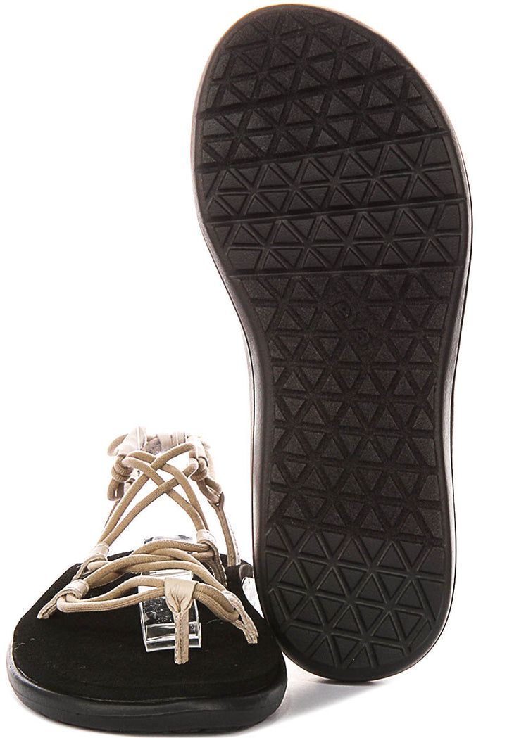 Teva Voya Infinity In Black Beije For Women