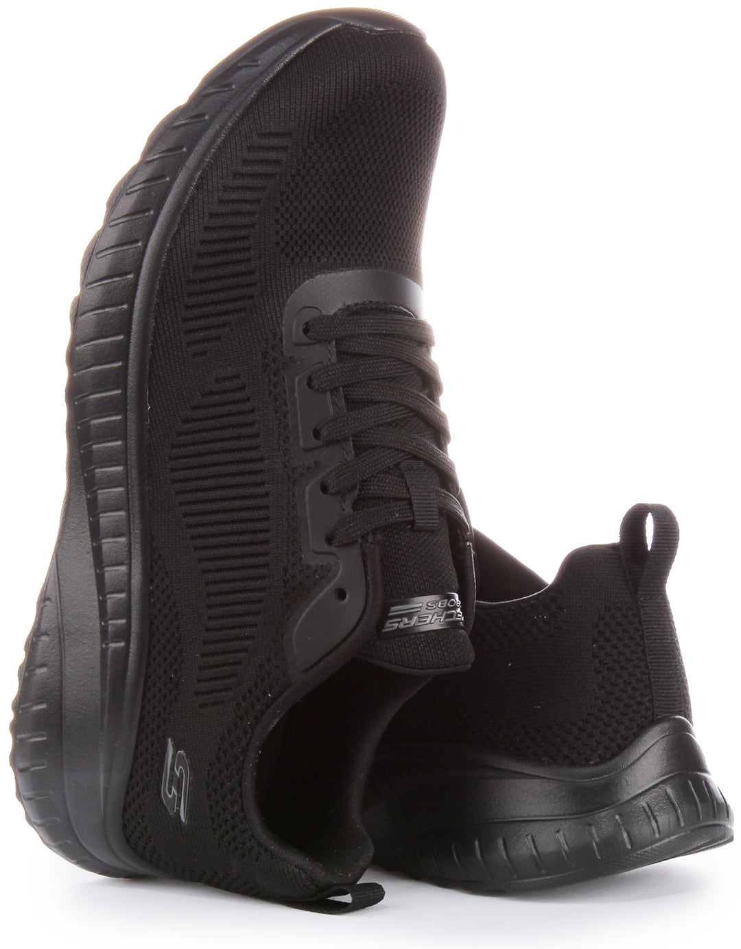 Skechers Bobs Squad In Black Black For Men