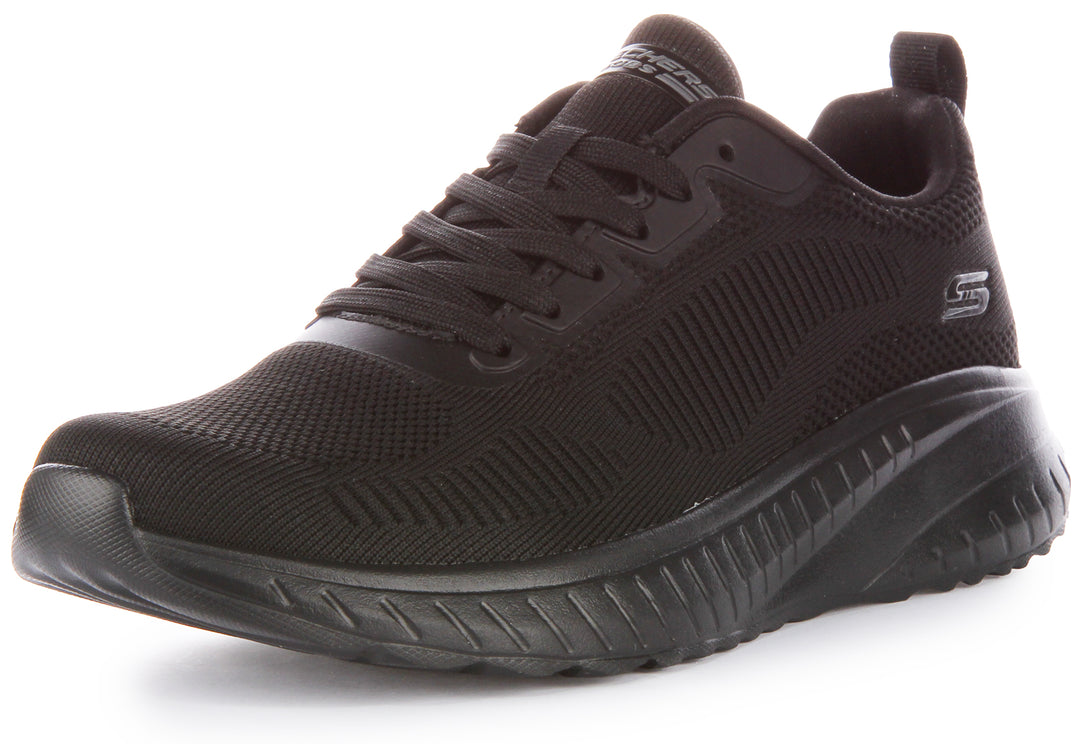 Skechers Bobs Squad In Black Black For Men