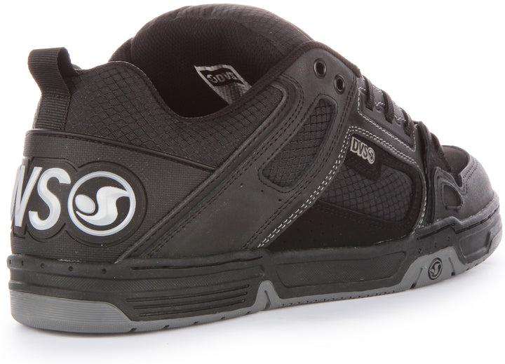 Dvs Comanche In Black Black For Men