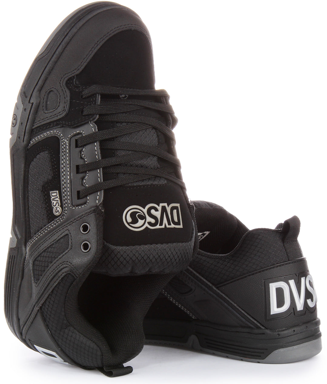 Dvs Comanche In Black Black For Men