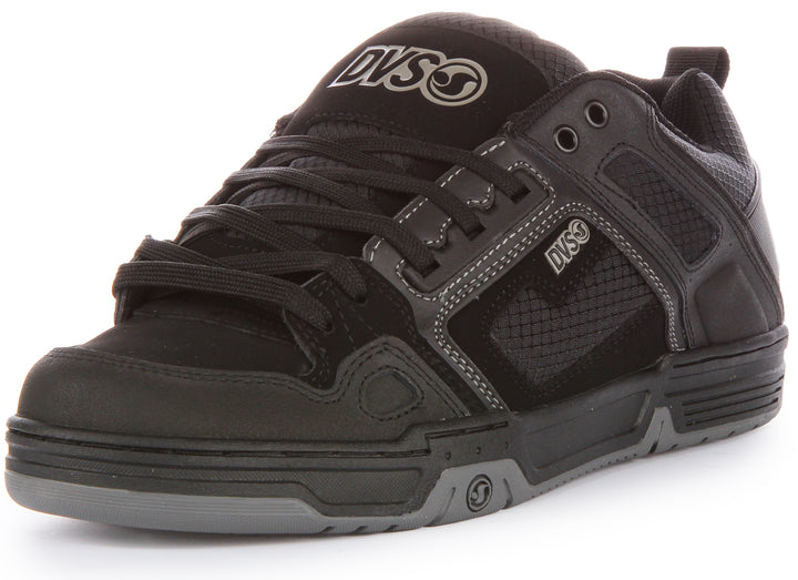 Dvs Comanche In Black Black For Men