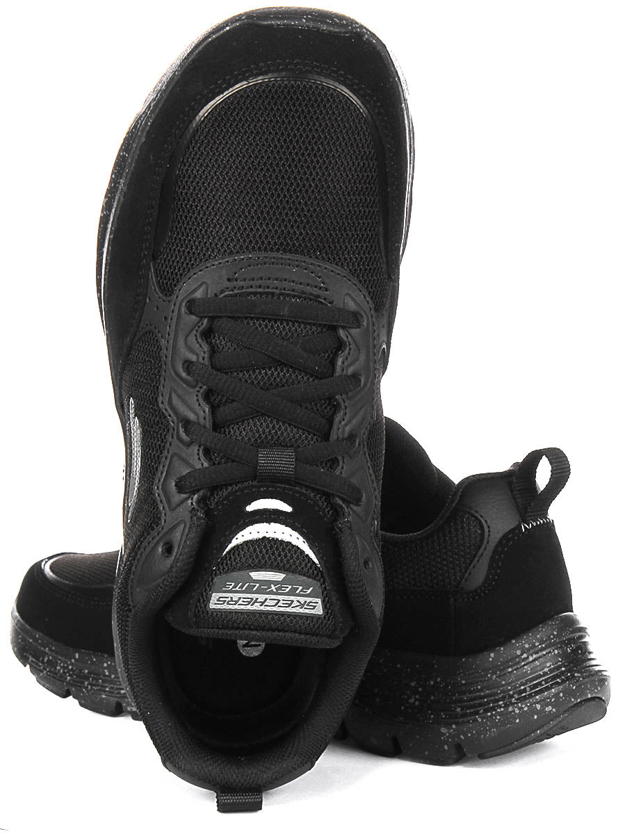 Skechers Flex Advantage In Black Black For Men