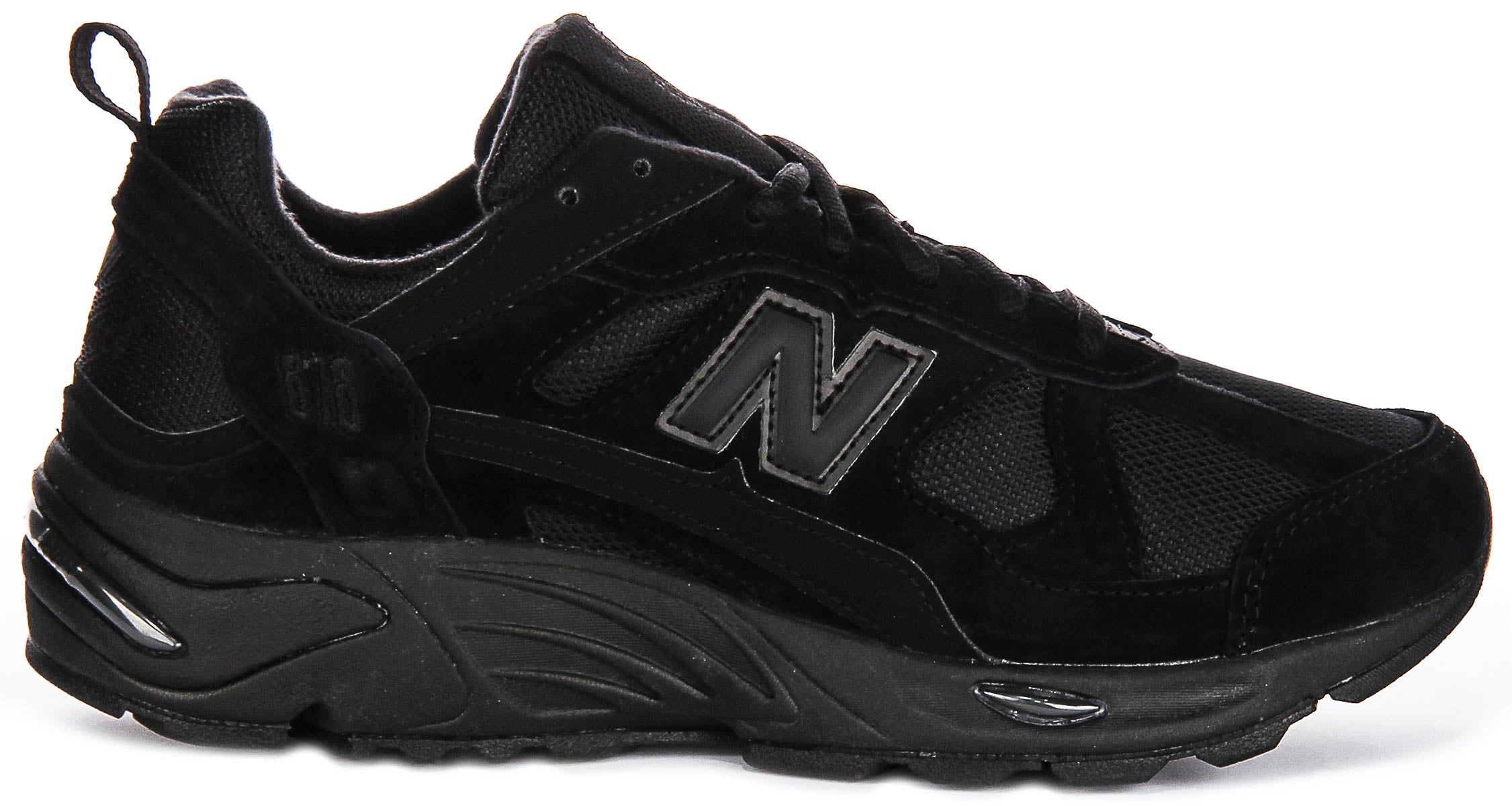 New Balance Cm878Xl In All Black | Lace up Run Inspired