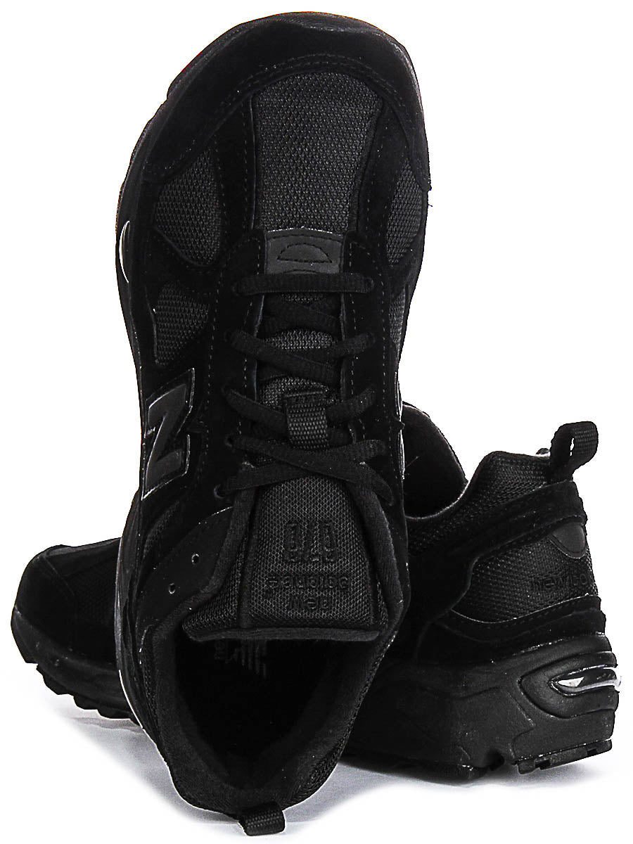 New Balance Cm878Xl In All Black | Lace up Run Inspired Trainers