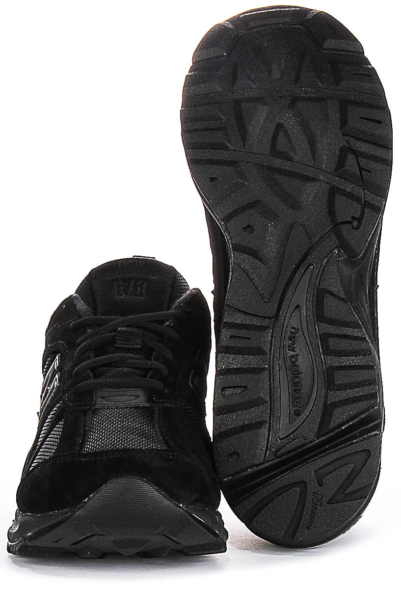 New Balance Cm878Xl In All Black | Lace up Run Inspired Trainers