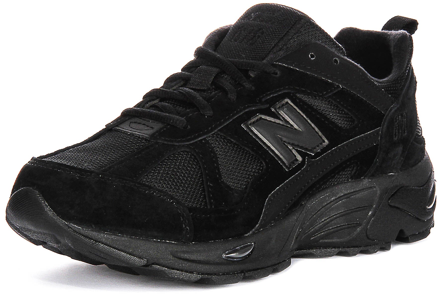New Balance Cm878Xl In All Black | Lace up Run Inspired Trainers