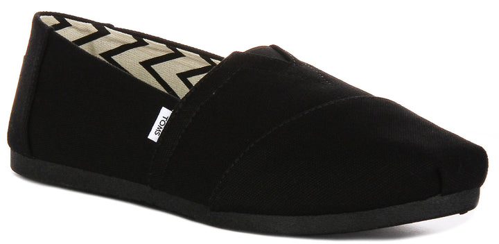Toms Alpargata In All Black For Women