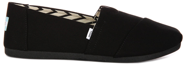Toms Alpargata In All Black For Women