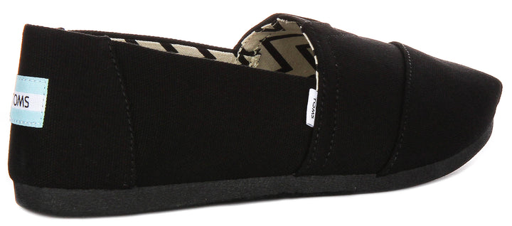 Toms Alpargata In All Black For Women