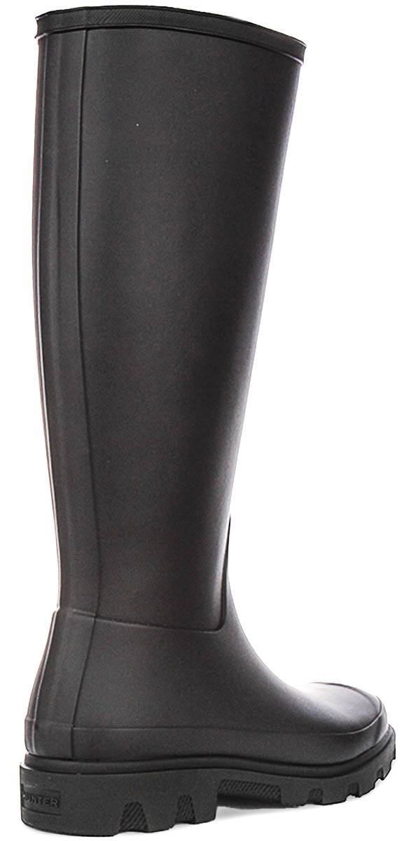 Hunter Downpour Tall In Black Black Boots