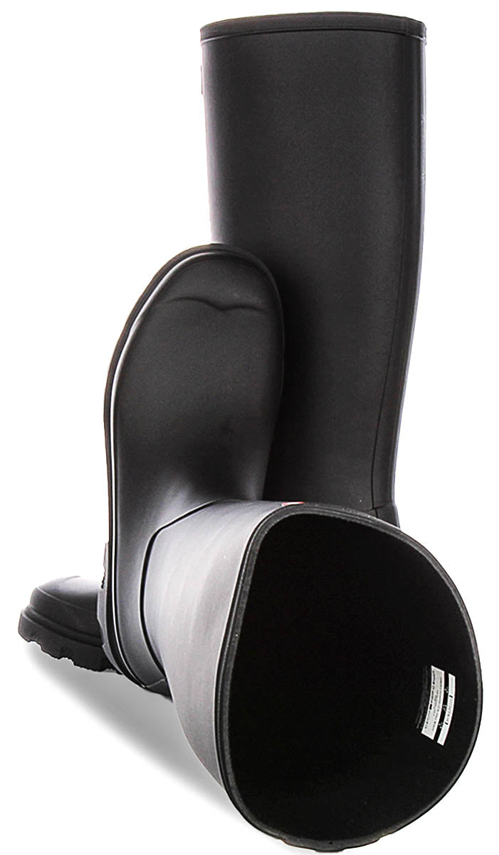 Hunter Downpour Tall In Black Black Boots