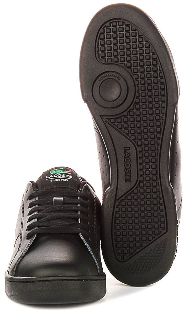 Lacoste Carnaby Cup In Black Black For Men