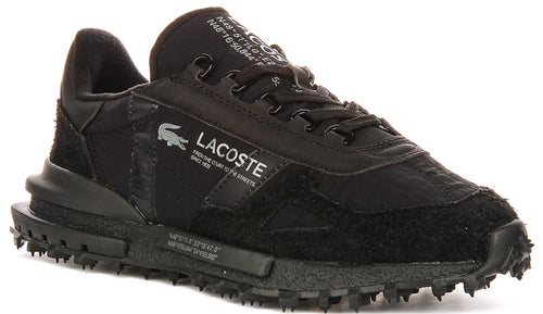 Lacoste Elite Active In Black Black For Men