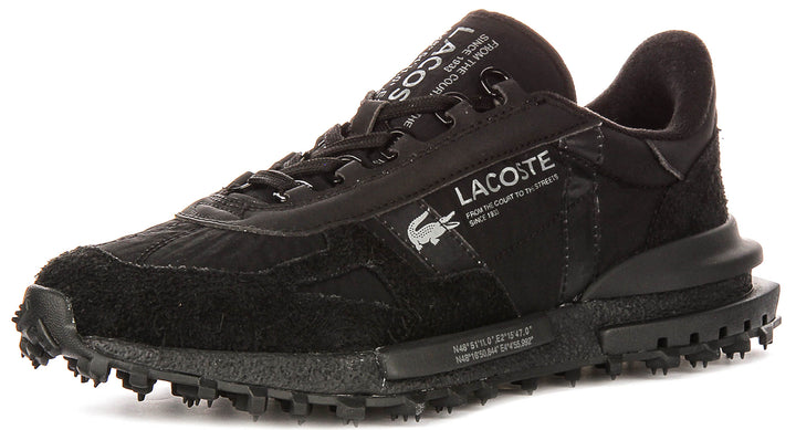 Lacoste Elite Active In Black Black For Men
