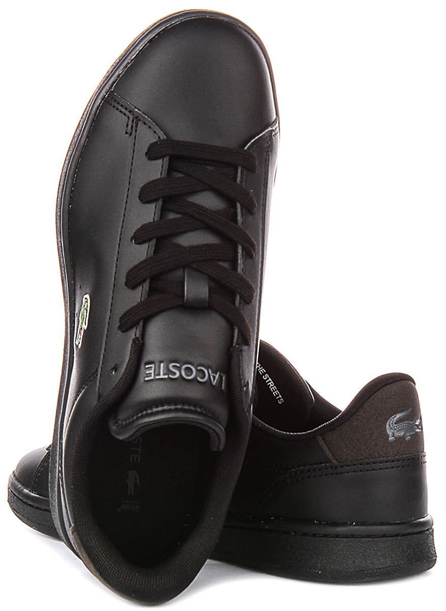 Lacoste Carnaby Set In Black Black For Junior